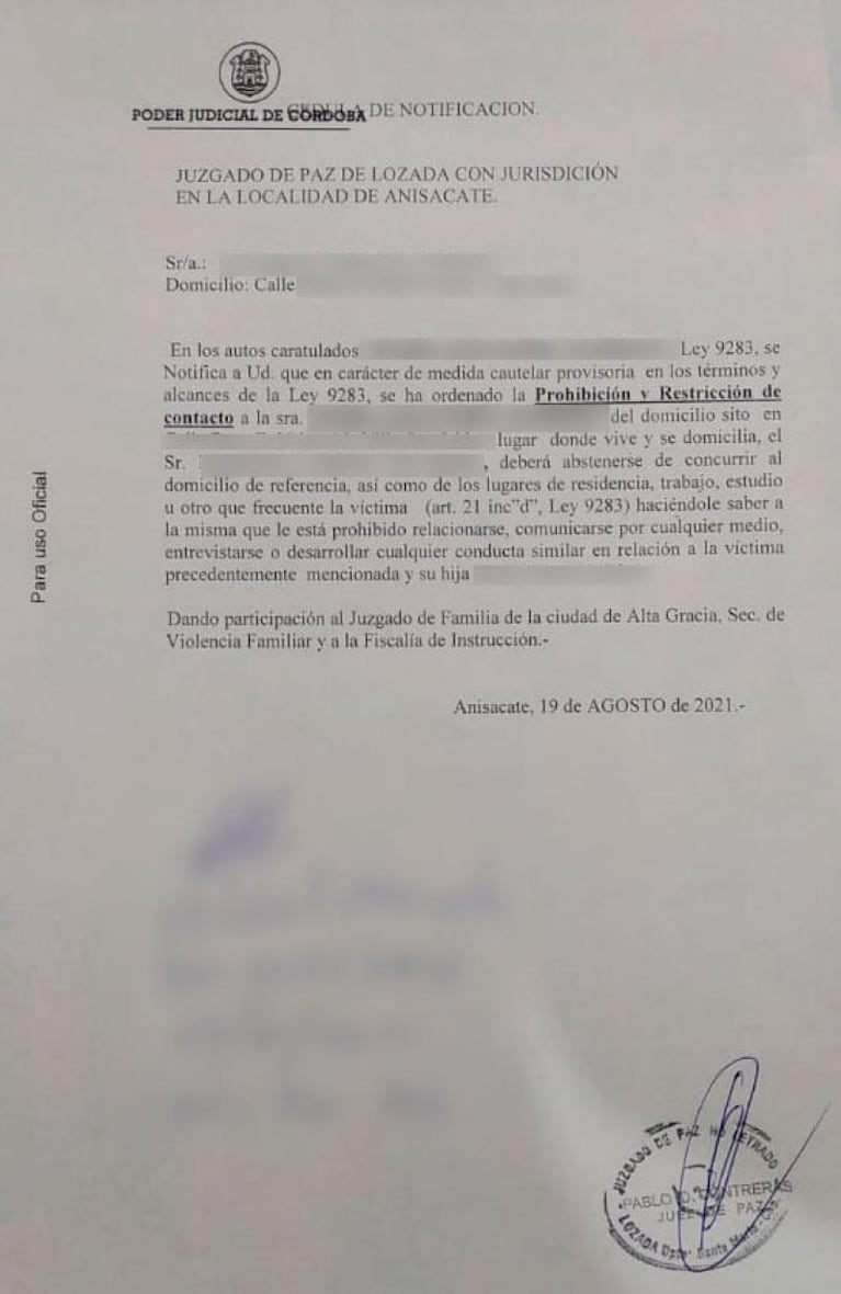 Córdoba: un hombre denunció que su ex le tiró agua hirviendo