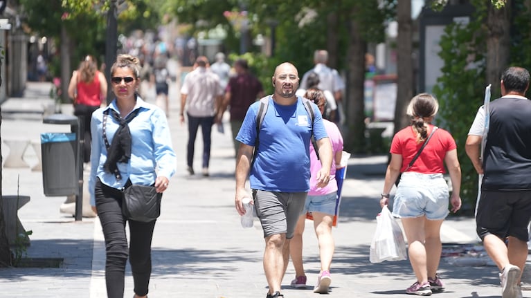 Córdoba vive una jornada de calor en pleno agosto. Foto: Lucio Casalla / ElDoce.tv.