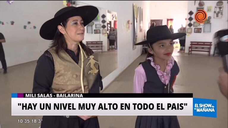 Cordobesas campeonas de malambo