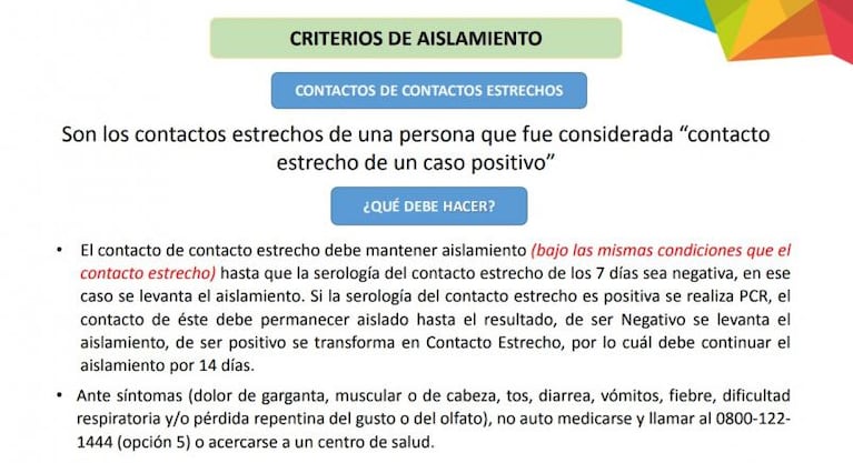 Coronavirus en Córdoba: las recomendaciones para los contactos de contactos estrechos