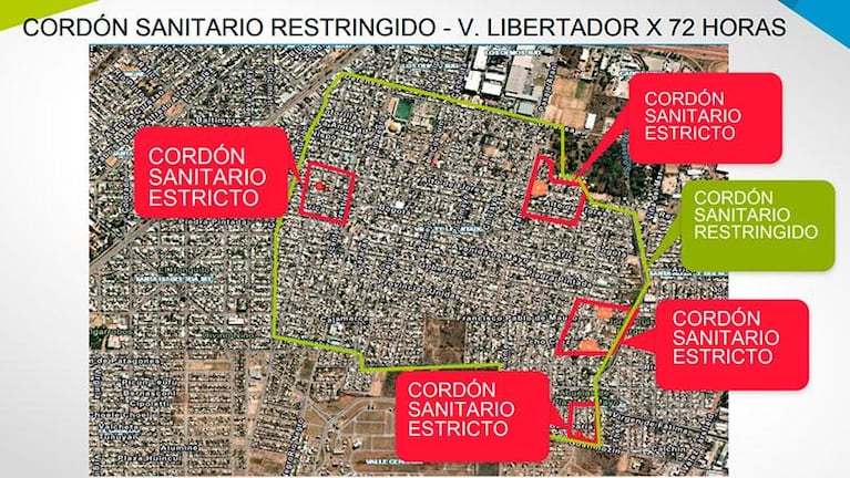 Coronavirus: establecen cordones sanitarios por 72 horas en dos barrios de Córdoba 