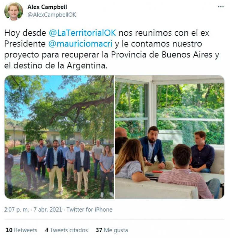 Coronavirus: Mauricio Macri aislado por ser contacto estrecho de un positivo