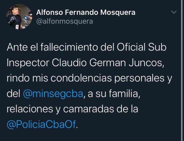 Coronavirus: murieron dos oficiales de la Policía de Córdoba