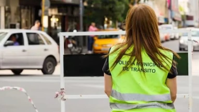 Corte de tránsito en importante esquina de Córdoba. (Imagen: ilustrativa).