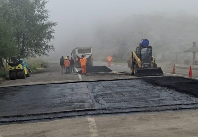 Corte en total en las Altas Cumbres.