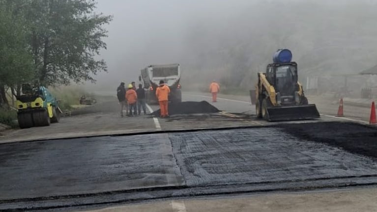 Corte en total en las Altas Cumbres.