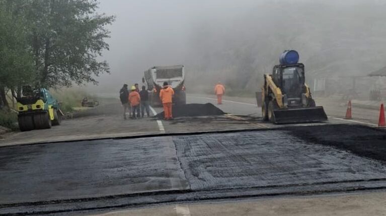 Corte en total en las Altas Cumbres.