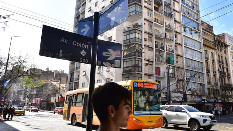 Corte parcial en el cruce de Colón y General Paz.