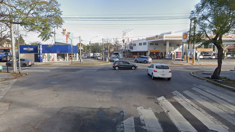 Corte total en el sector conocido como "Las Cinco Esquinas".