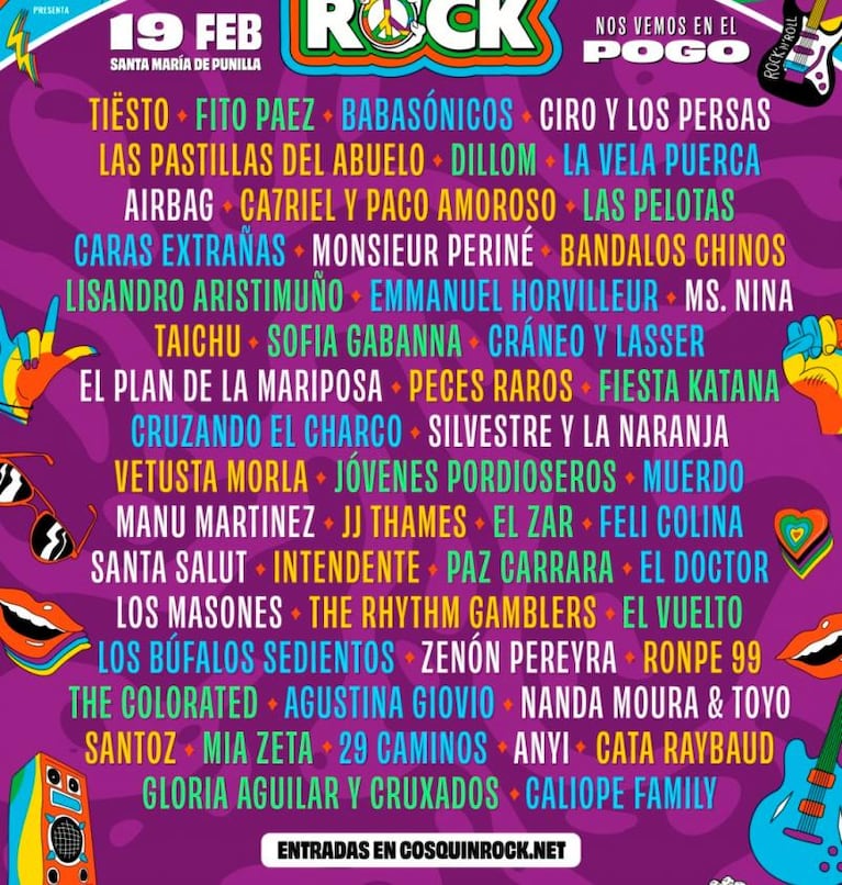 Cosquín Rock 2023 confirmó la grilla: destacada presencia internacional