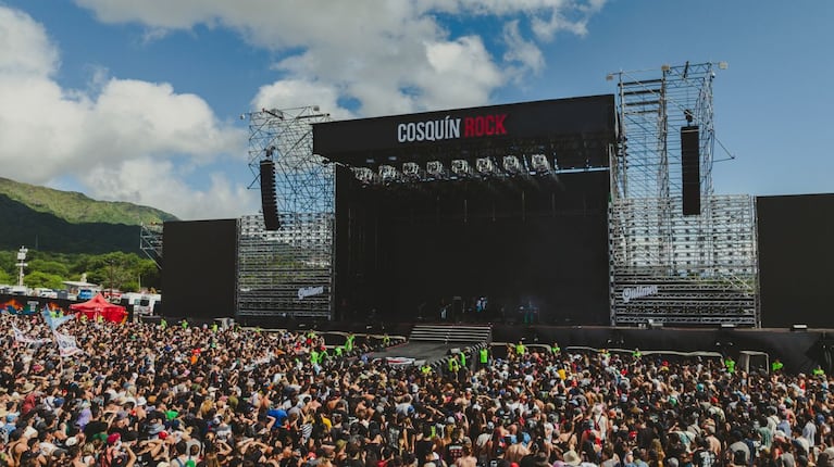 Cosquín Rock . (Fuente: prensa Cosquín Rock)