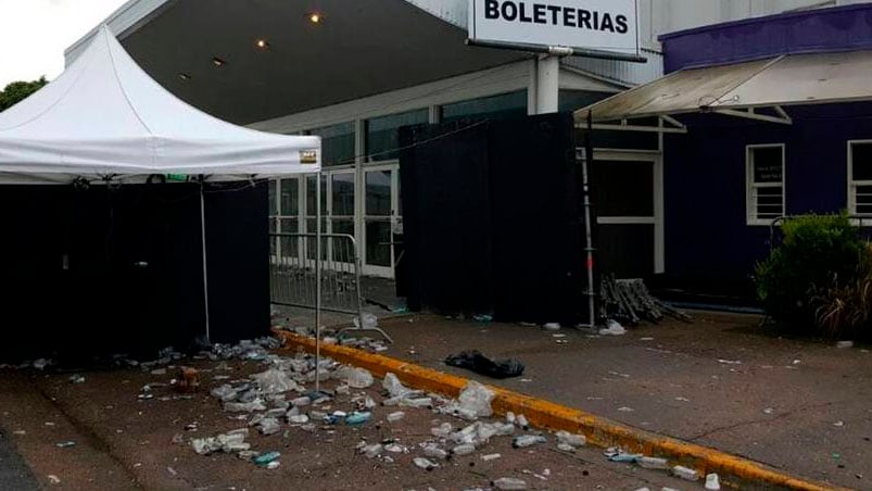 Costa Salguero, el lugar donde se realizó la fiesta fatal. 