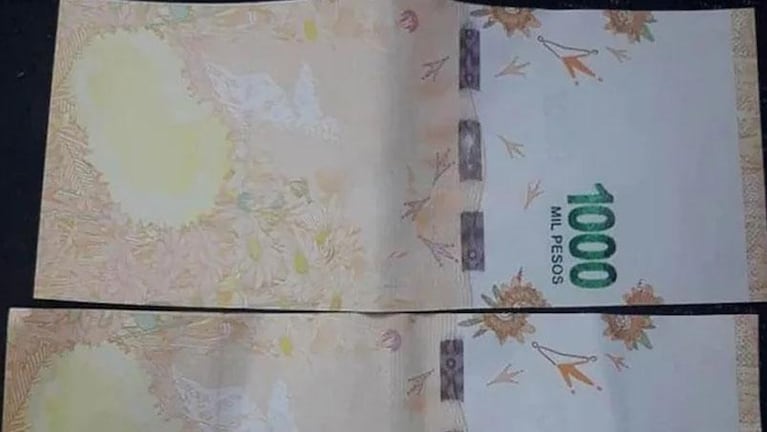 Cotizan en 20 mil pesos algunos billetes de 1.000: cuál es la falla de impresión