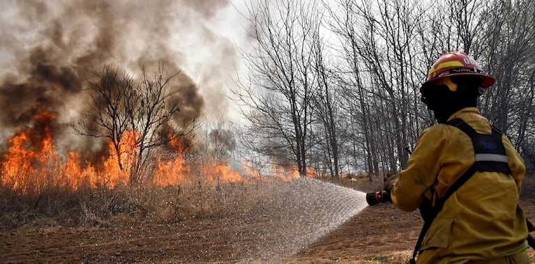 Crece al máxima el riesgo de incendios en Córdoba.