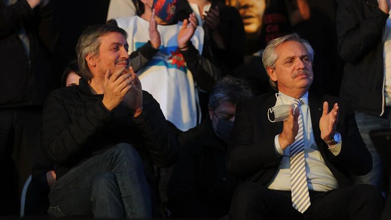 Crecen las diferencias entre Fernández y Máximo Kirchner.