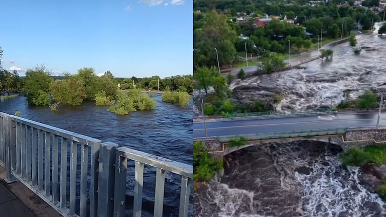 Crecida del río-