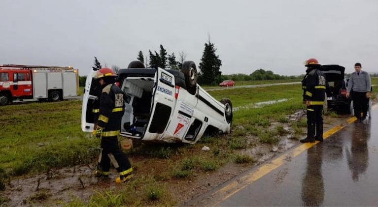 Crecidas de ríos, rutas cortadas y accidentes 