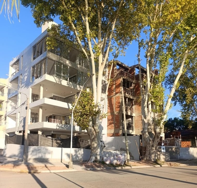 Crimen en una obra de construcción.