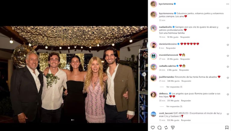 Cris Morena rompió el silencio tras la denuncia de maltrato de sus nietos: su emotivo mensaje