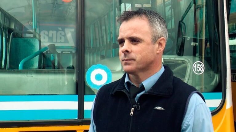 Cristian Binetti maneja la unidad 158 de Coniferal.