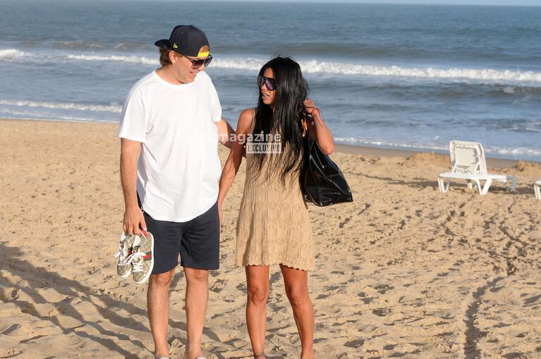 Cristian Castro y su novia, Mariela Sánchez (Foto: Ramiro Souto).