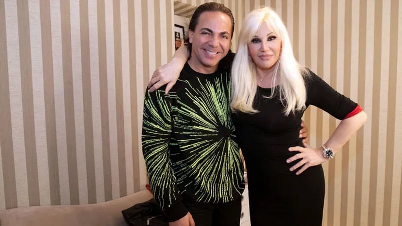 Cristian Castro y Susana Giménez