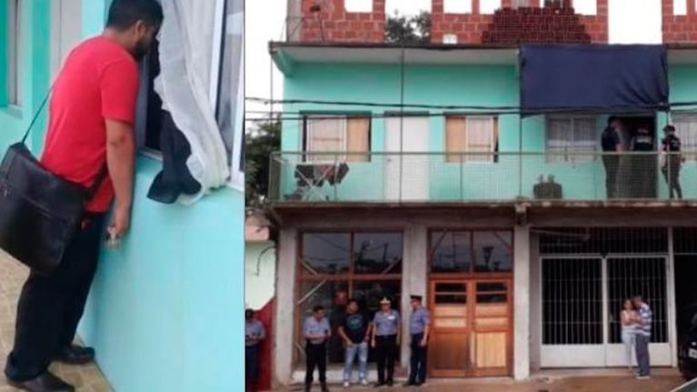 Cristian Daniel Vargas disimula que habla con su pareja en Posadas.