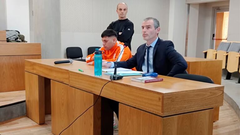 Cristian Guzmán está imputado por el crimen de su padre. Foto: LV16.com.