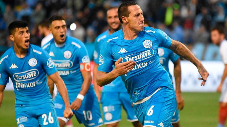Cristian Lema, el sorprendente goleador Celeste.