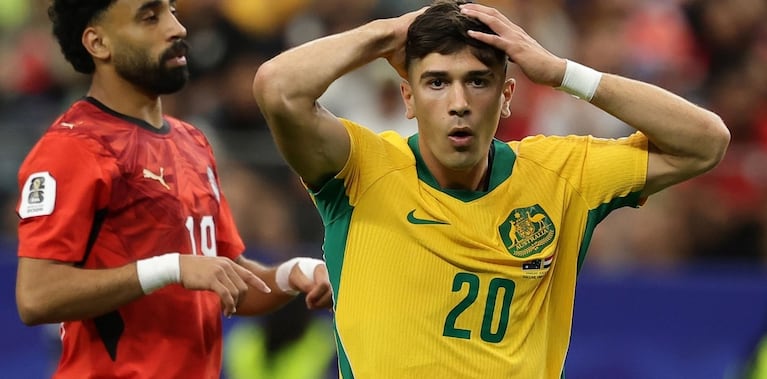 Cristian Volpato, durante el partido contra Egipto. Foto: EFE / EPA