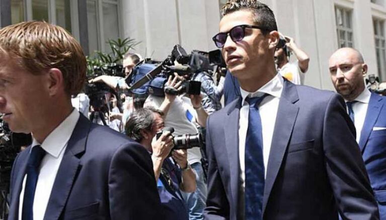 Cristiano Ronaldo fue condenado a dos años de cárcel