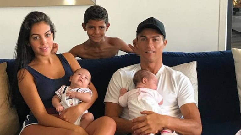 Cristiano Ronaldo fue padre por cuarta vez 