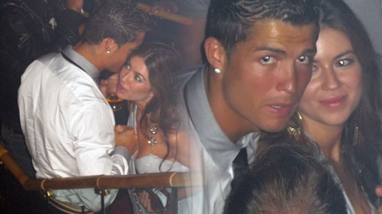 Cristiano Ronaldo y Kathryn Mayorga, en la noche del escándalo.