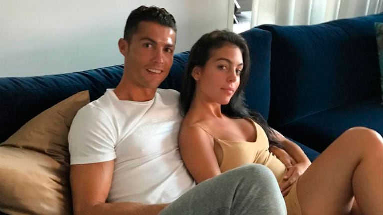 Cristiano Ronaldo y su novia nacida en Argentina, Georgina Rodríguez.