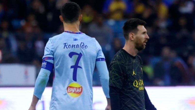 Cristiano y Messi volvieron a cruzarse después de poco más de dos años.