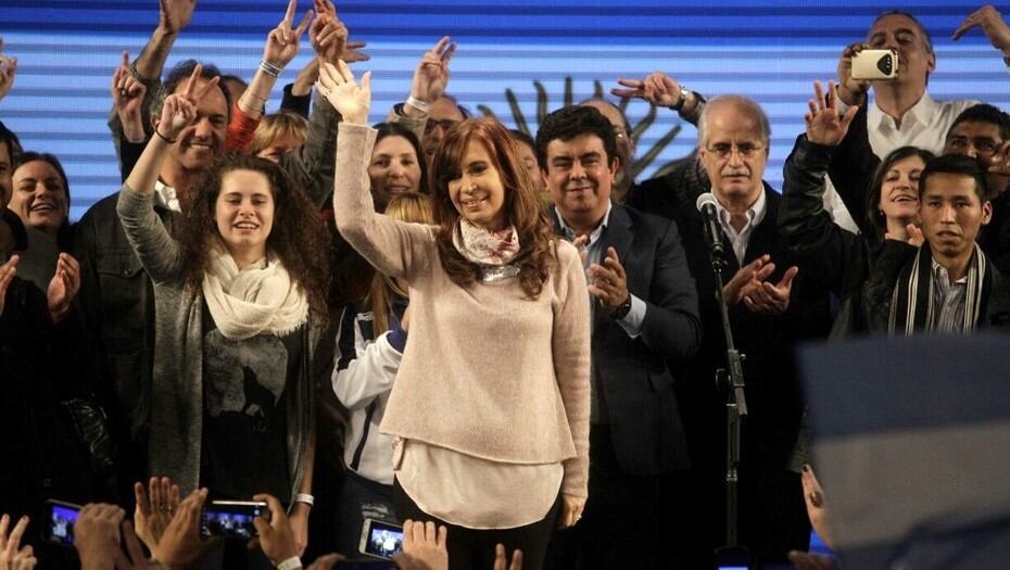 Cristina habló minutos antes de las 4 de la madrugada. 