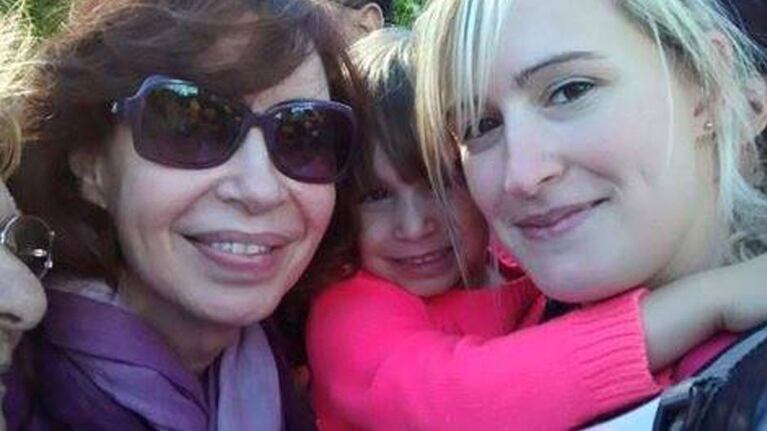 Cristina Kirchner desde el Calafate.