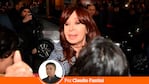 Cristina Kirchner sufrió el ataque frente a su casa.