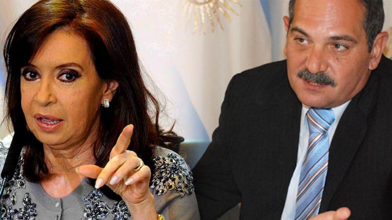 Cristina Kirchner y José Alperovich.   