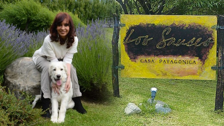 Cristina Kirchner y Los Sauces, su empresa que investiga la justicia.
