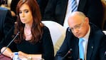 Cristina Kirchner y su ex canciller Héctor Timerman. 