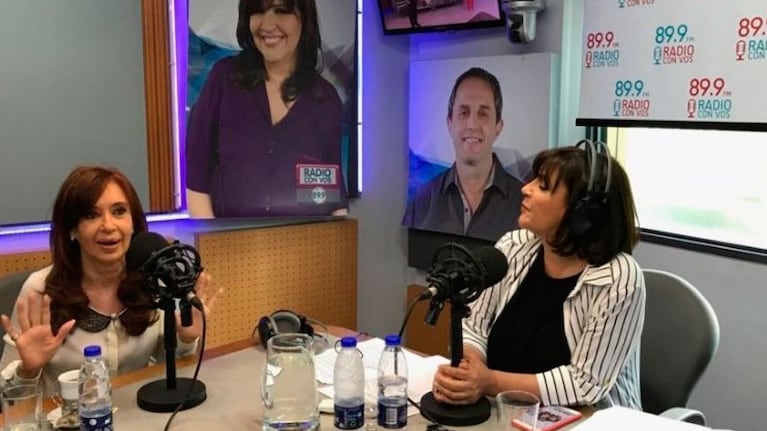 Cristina le pidió a la Negra Vernaci que "no se vaya al pasto".