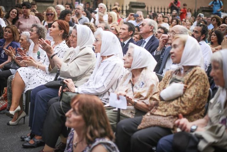 Cristina participó de una misa en homenaje a los desaparecidos