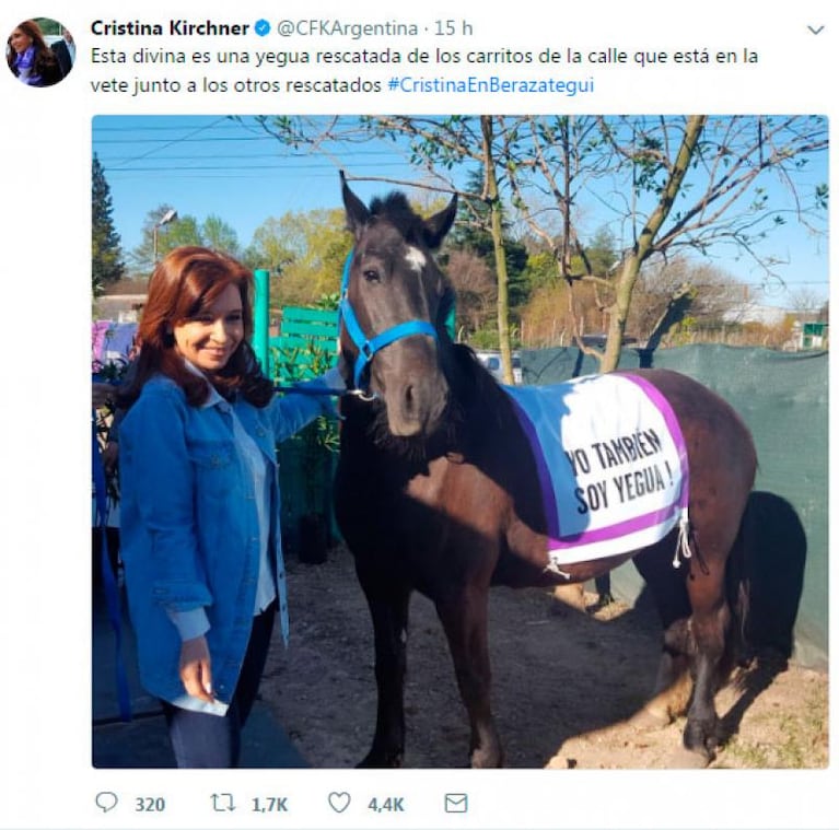 Cristina quiere debatir en la universidad pública