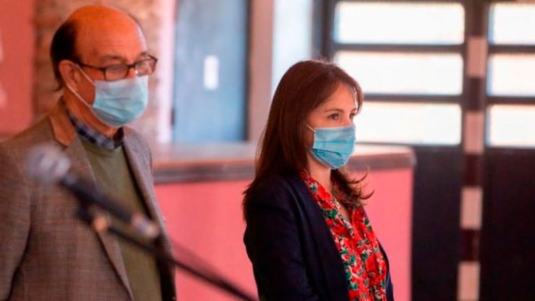 Cristina Vidal, pareja de Oscar González, se disculpó con las familias de las víctimas.