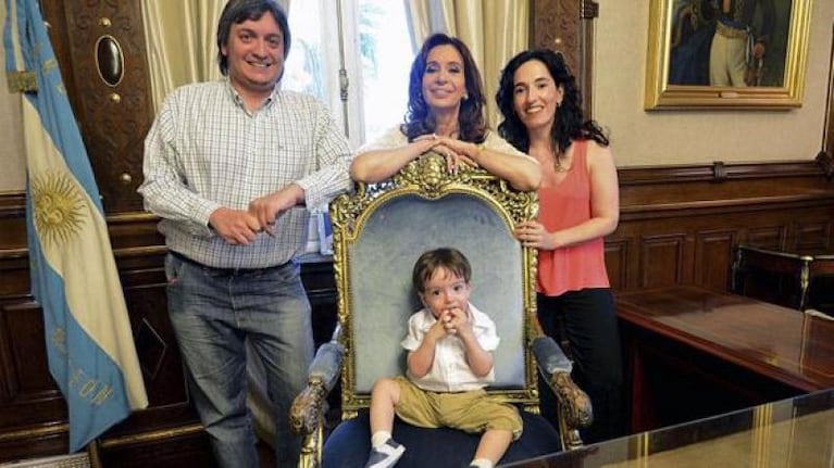 Cristina volverá a ser abuela: Máximo espera su segundo hijo