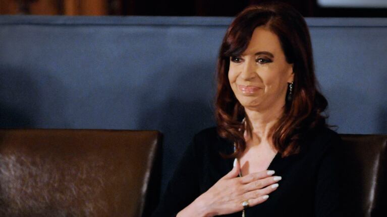 Cristina volvería a sus actividades en el día de mañana.