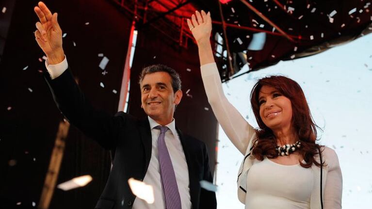 Cristina y Randazzo, arde la interna en el peronismo. Foto: DyN.
