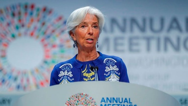 Cristine Lagarde, directora del FMI.