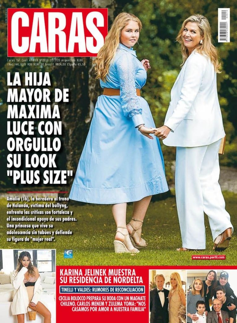 Críticas y rechazo a la revista Caras por la tapa con Máxima Zorreguieta y su hija